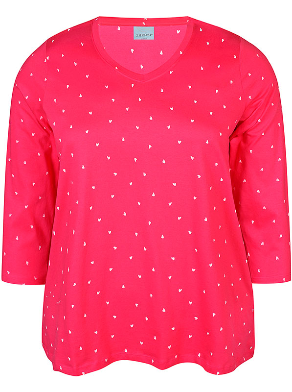 ALBERTA - Plus Size T-shirt fra Zhenzi