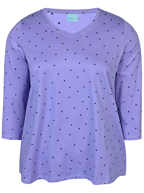 ALBERTA - Plus Size T-shirt fra Zhenzi