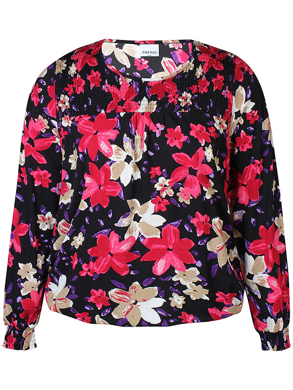 ELSY - Plus Size Bluse fra Zhenzi