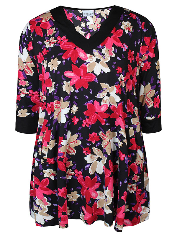 ESLY - Plus Size Tunika fra Zhenzi