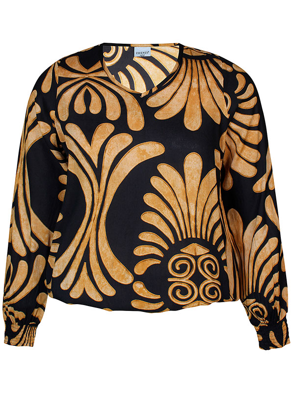 ENYA - Plus Size Bluse fra Zhenzi