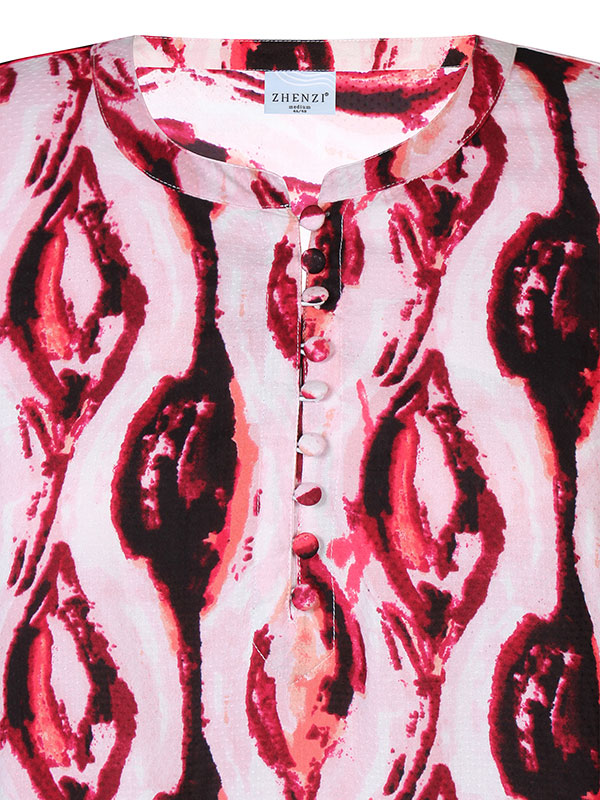ENZI - Plus Size Bluse fra Zhenzi