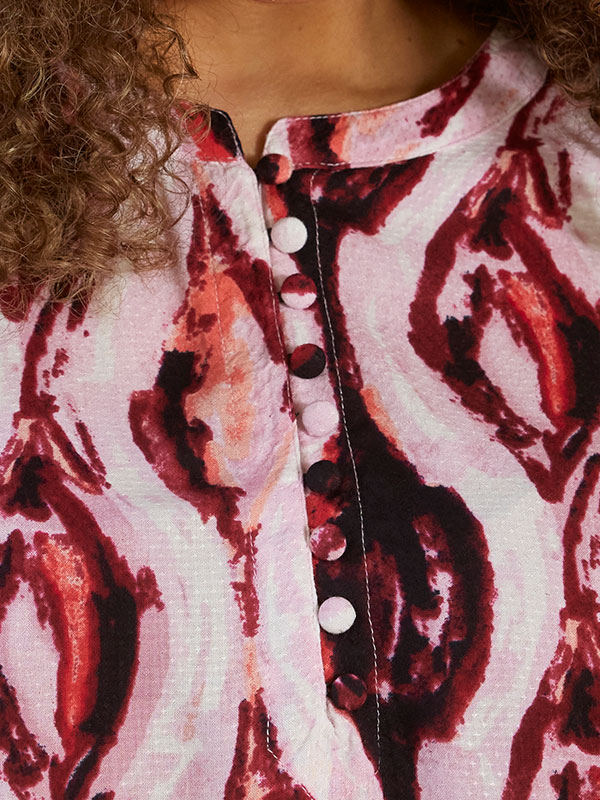 ENZI - Plus Size Bluse fra Zhenzi