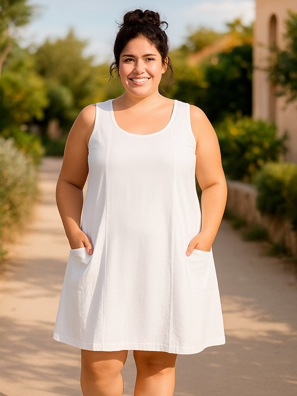 AMIN - Plus Size Kjole fra Zhenzi