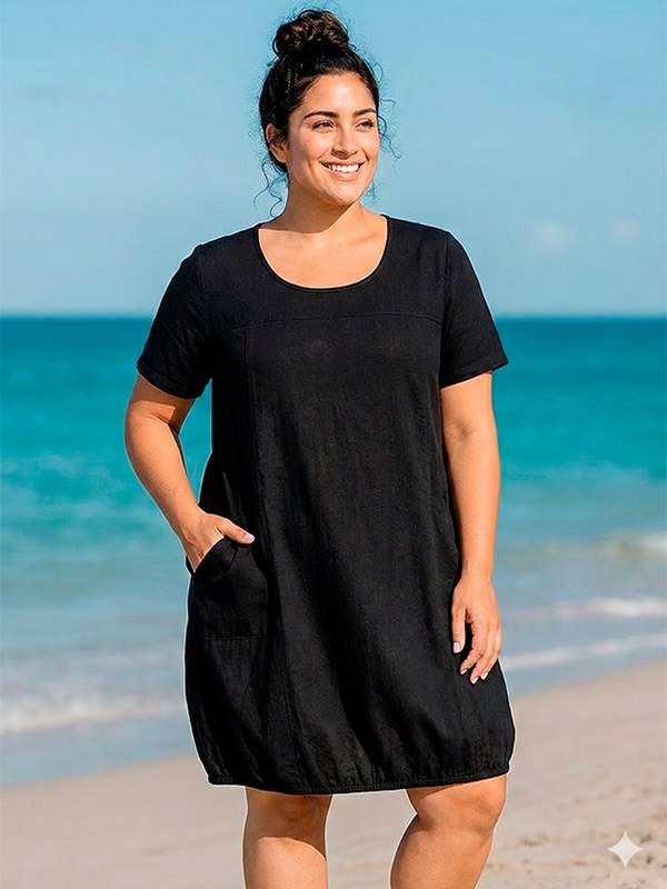 AMIN - Plus Size Kjole fra Zhenzi