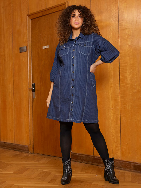 EXIE - Plus Size Kjole fra Zhenzi