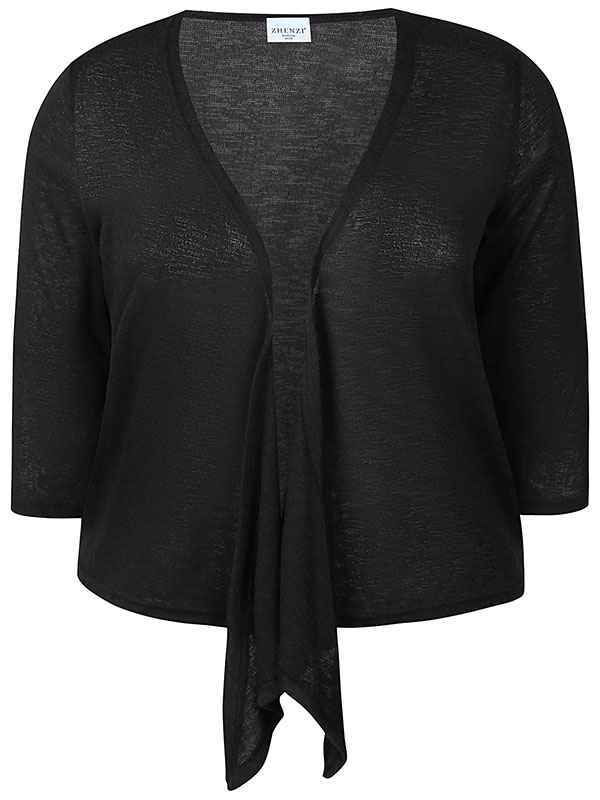 AGAR - Plus Size Cardigan fra Zhenzi
