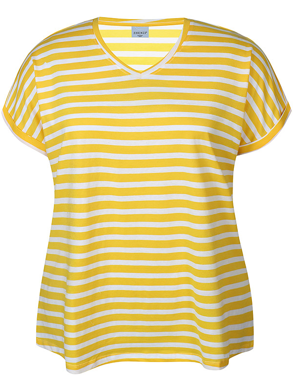ALBERTA - Plus Size T-shirt fra Zhenzi