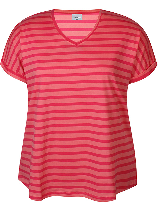ALBERTA - Plus Size T-shirt fra Zhenzi