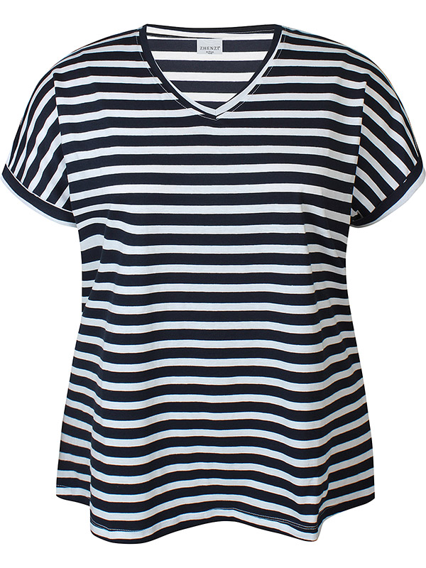 ALBERTA - Plus Size T-shirt fra Zhenzi