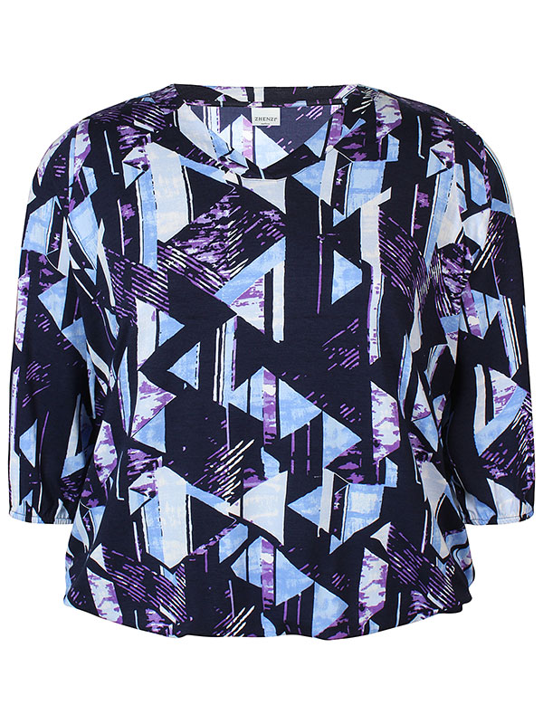 SYLVA - Plus Size Bluse fra Zhenzi