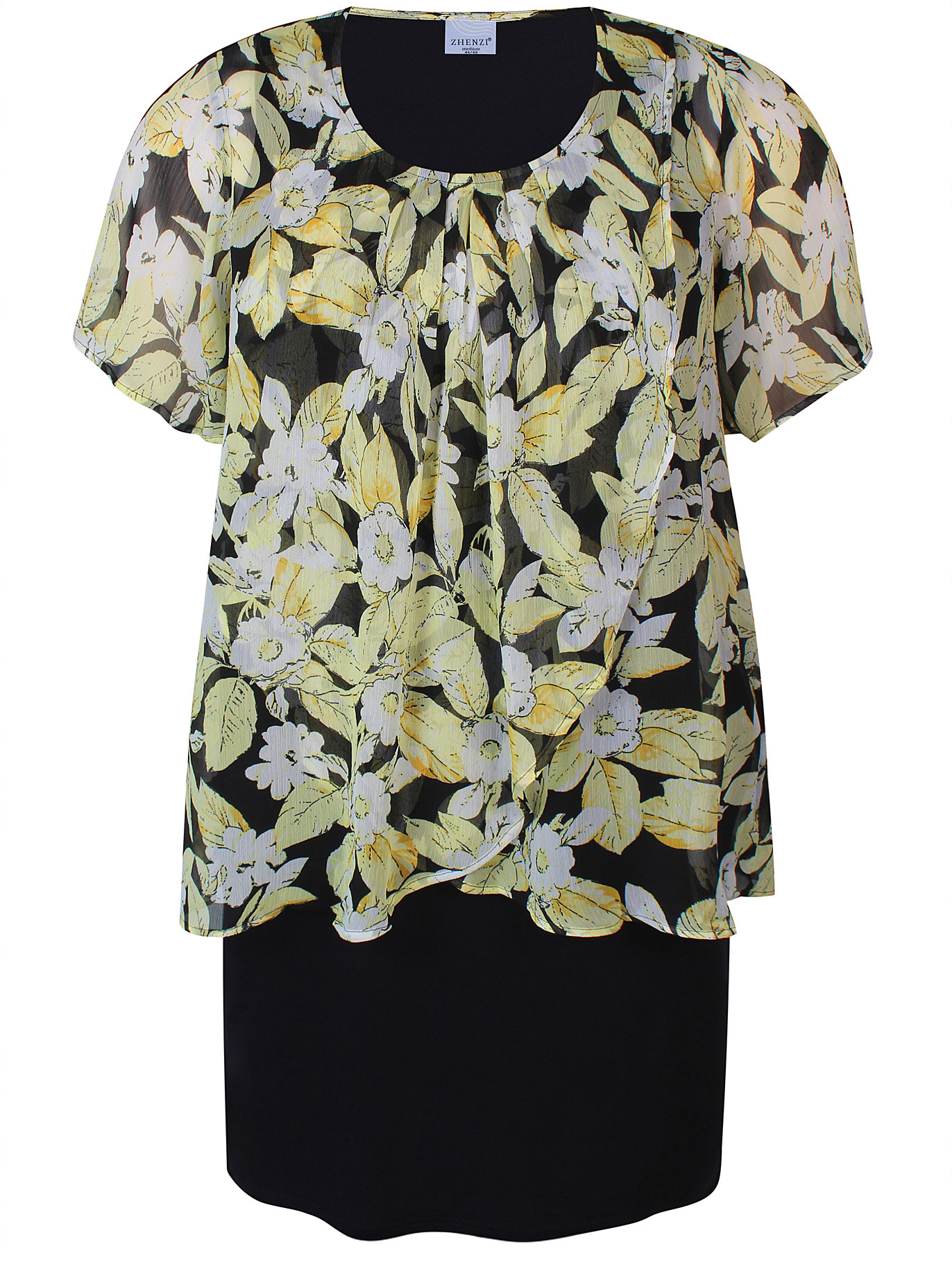 FRAN - Plus Size Kjole fra Zhenzi