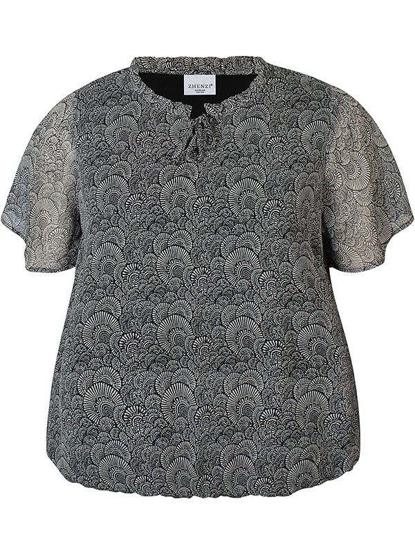GABI - Plus Size Bluse fra Zhenzi
