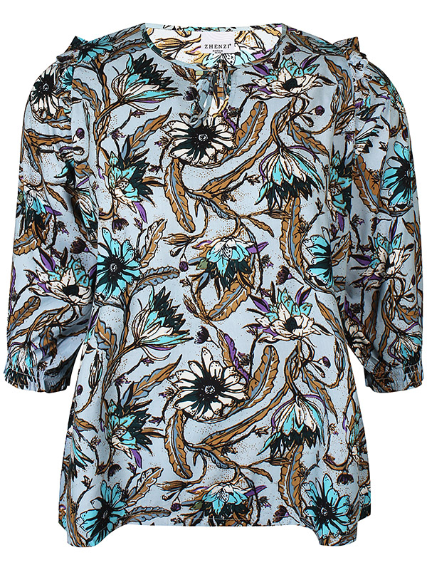 HAYU - Plus Size Bluse fra Zhenzi