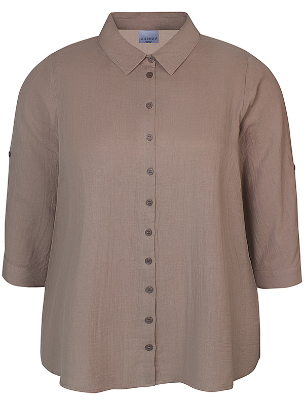 HEDY - Plus Size Skjorte fra Zhenzi