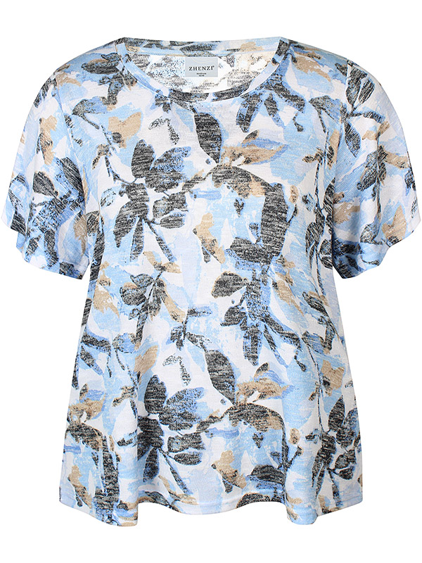 ZH-FAYA - Plus Size T-shirt fra Zhenzi