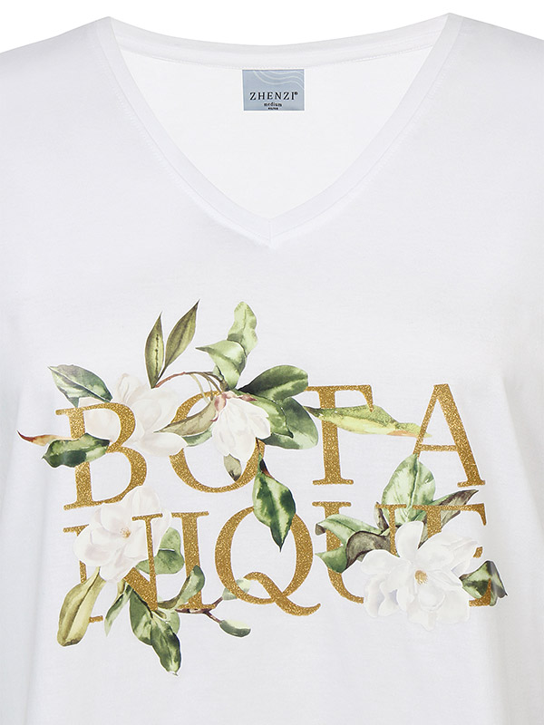 ZH-LEIA - Plus Size T-shirt fra Zhenzi