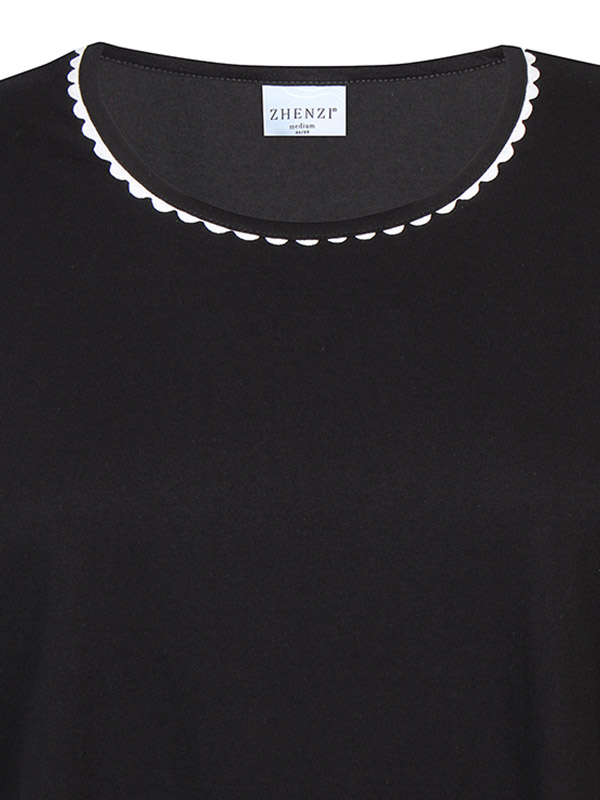 ZH-LEIA - Plus Size T-shirt fra Zhenzi