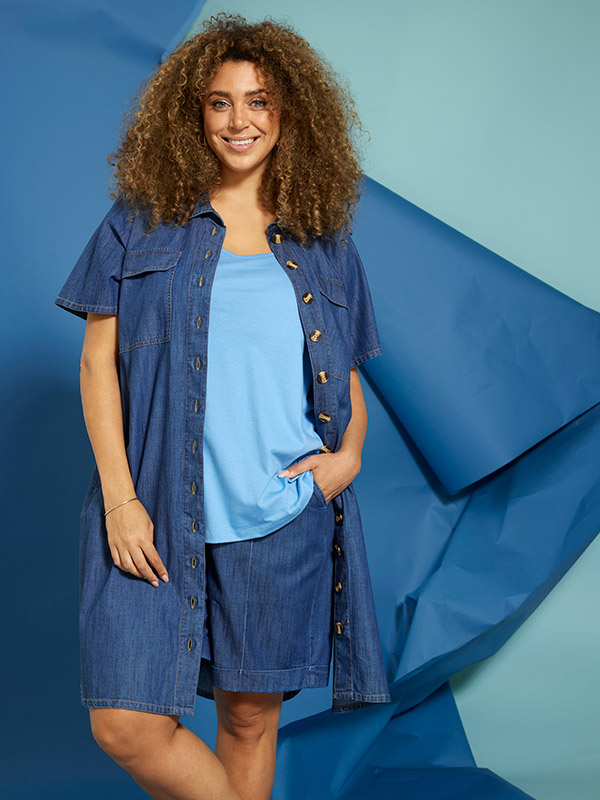ZH-ALBERTA - Plus Size Topp fra Zhenzi