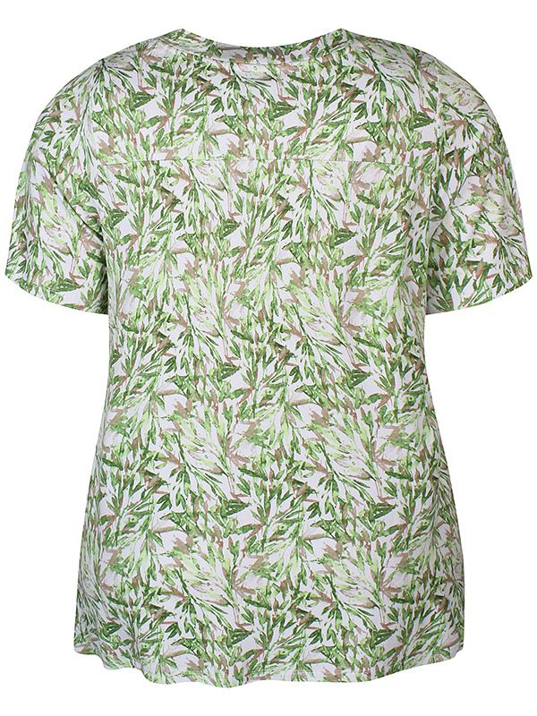 ZH-SYLVA - Plus Size T-shirt fra Zhenzi