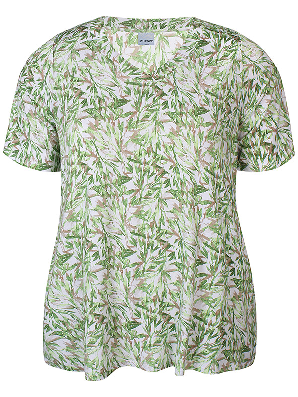 ZH-SYLVA - Plus Size T-shirt fra Zhenzi