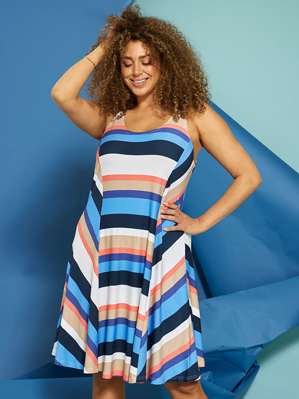 ZH-LILO - Plus Size Kjole fra Zhenzi