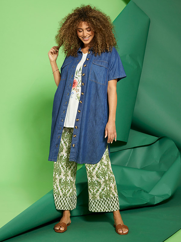 ZH-LUCY - Plus Size Bukser fra Zhenzi