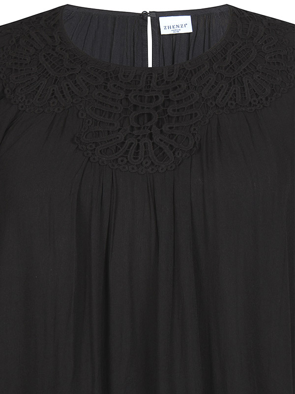 ZH-LUNA - Plus Size Bluse fra Zhenzi