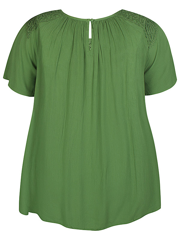 ZH-LUNA - Plus Size Bluse fra Zhenzi