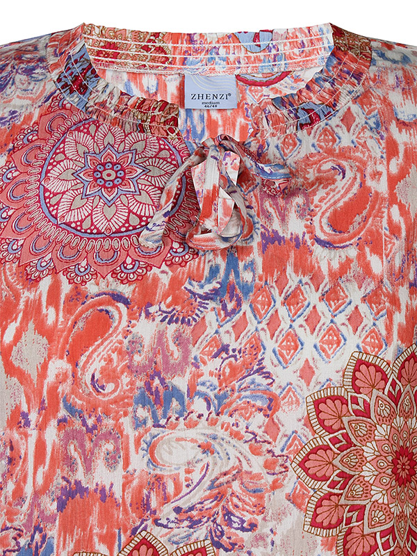 ZH-LYNE - Plus Size Bluse fra Zhenzi