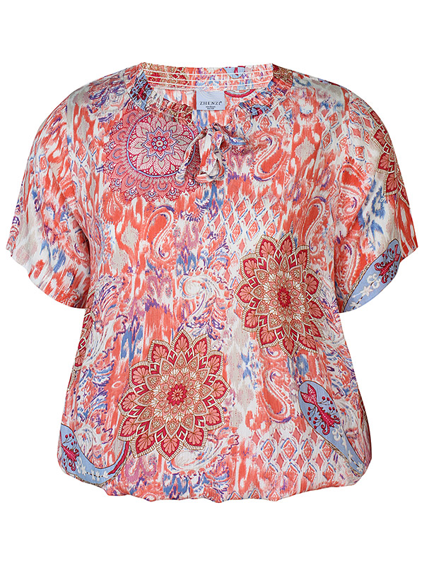 ZH-LYNE - Plus Size Bluse fra Zhenzi