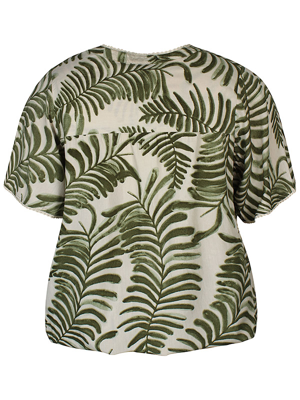 ZH-MACY - Plus Size Bluse fra Zhenzi