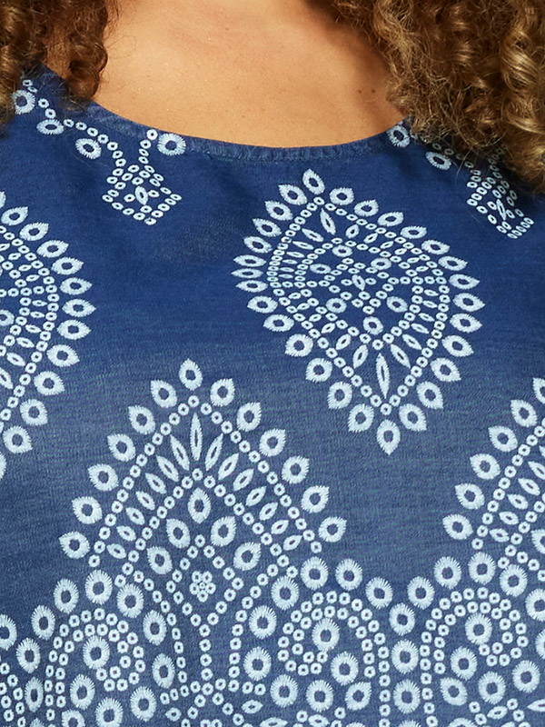 ZH-MAIA - Plus Size Bluse fra Zhenzi