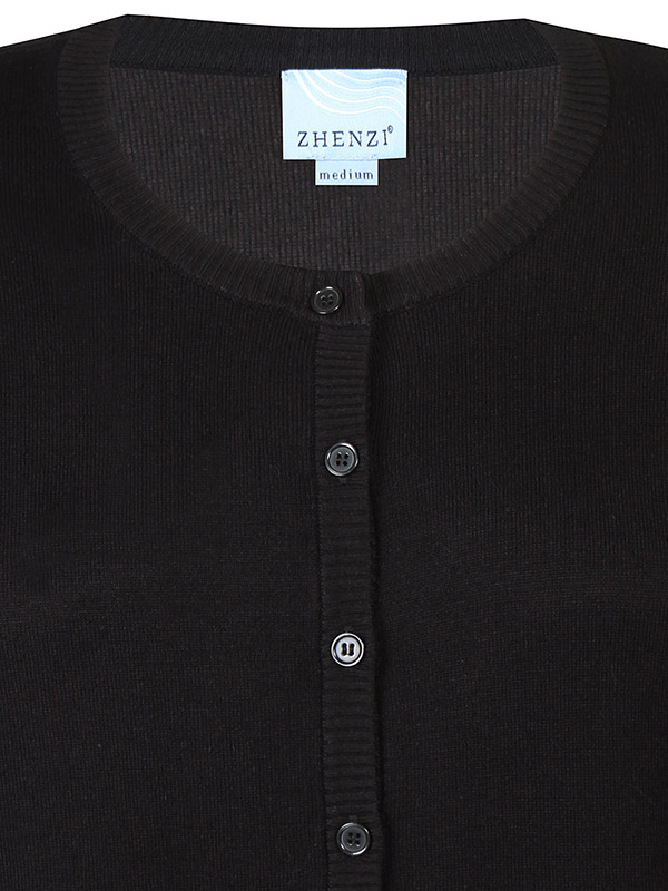 ZH-KOGLE - Plus Size Cardigan fra Zhenzi