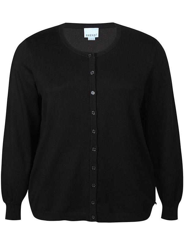 ZH-KOGLE - Plus Size Cardigan fra Zhenzi