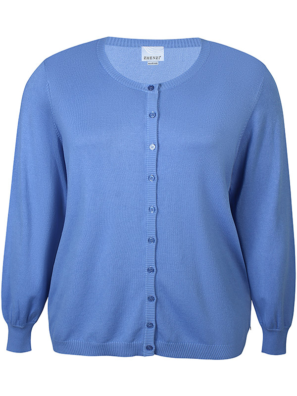 ZH-KOGLE - Plus Size Cardigan fra Zhenzi