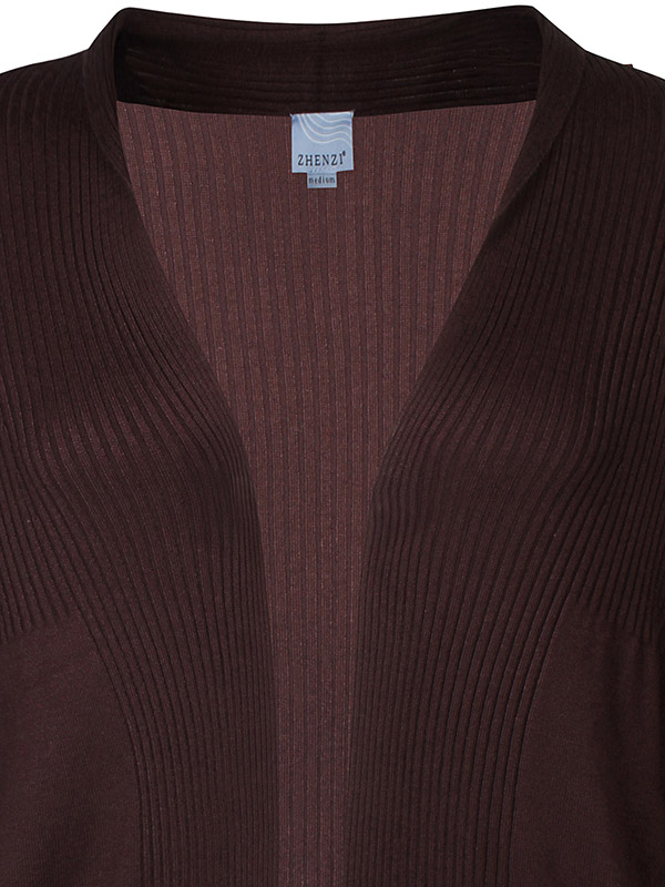 ZH-KOGLE - Plus Size Cardigan fra Zhenzi
