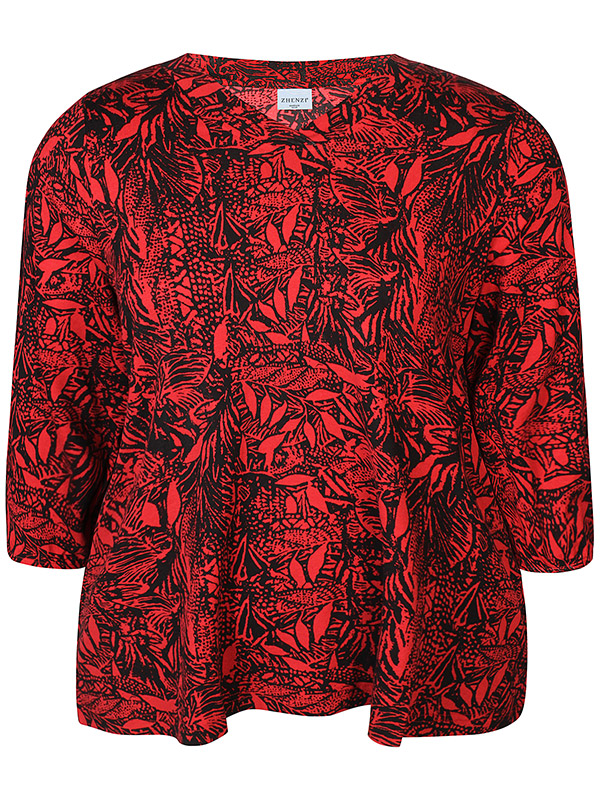 ZH-SYLVA - Plus Size Bluse fra Zhenzi