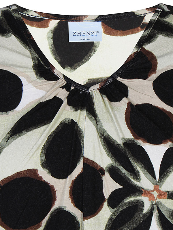 ZH-OCTA - Plus Size Bluse fra Zhenzi