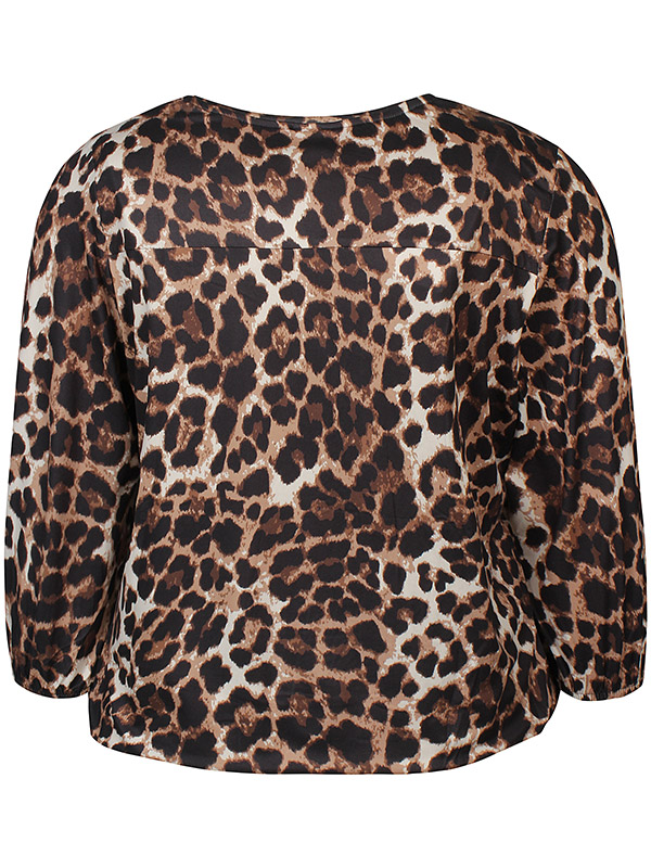 ZH-OLIO - Plus Size Bluse fra Zhenzi