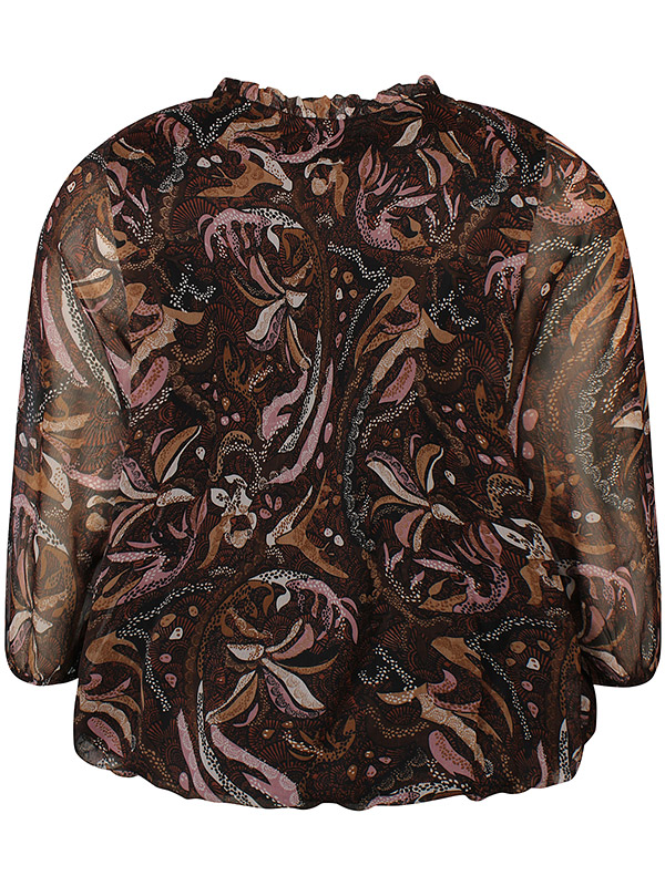 ZH-OLAR - Plus Size Bluse fra Zhenzi