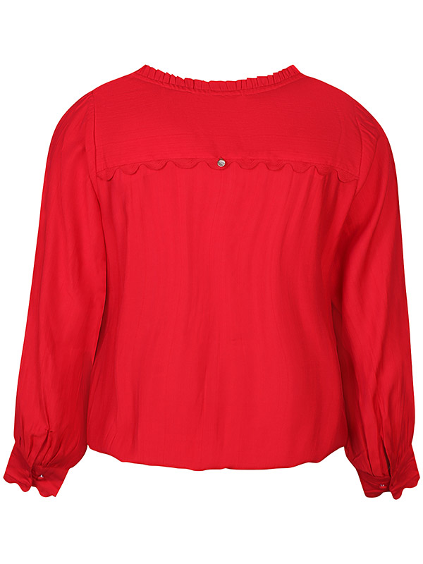 ZH-ORRA - Plus Size Bluse fra Zhenzi