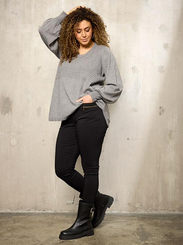 ZH-KOGLE - Plus Size Genser fra Zhenzi