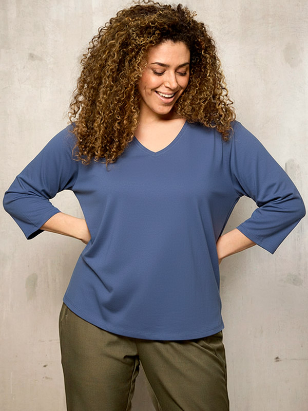 ZH-ALBERTA - Plus Size T-shirt fra Zhenzi