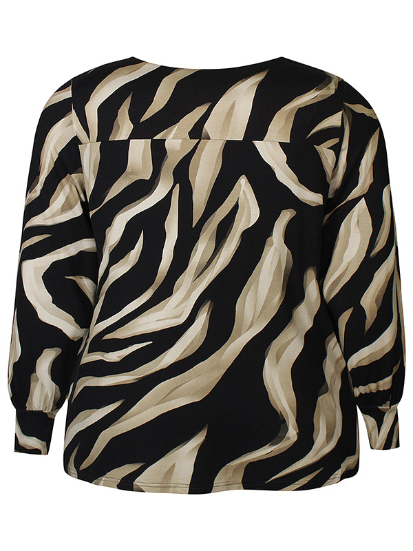 ZH-SAIA - Plus Size Bluse fra Zhenzi