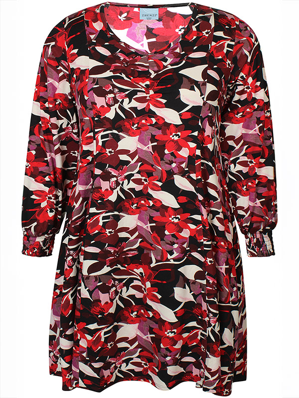 ZH-SAKI - Plus Size Kjole fra Zhenzi