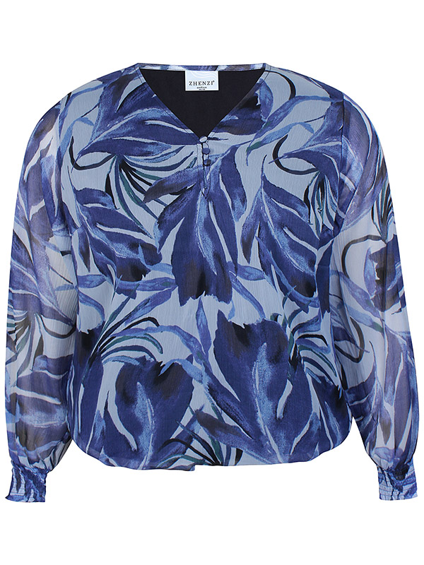 ZH-SEYA - Plus Size Bluse fra Zhenzi