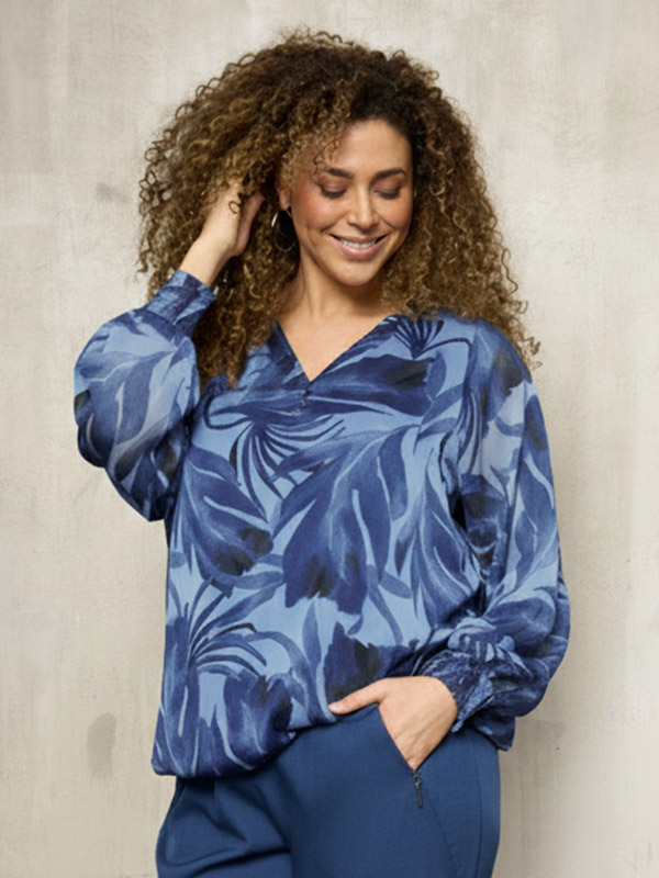ZH-SEYA - Plus Size Bluse fra Zhenzi