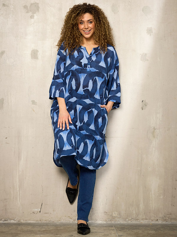 ZH-SINI - Plus Size Kjole fra Zhenzi