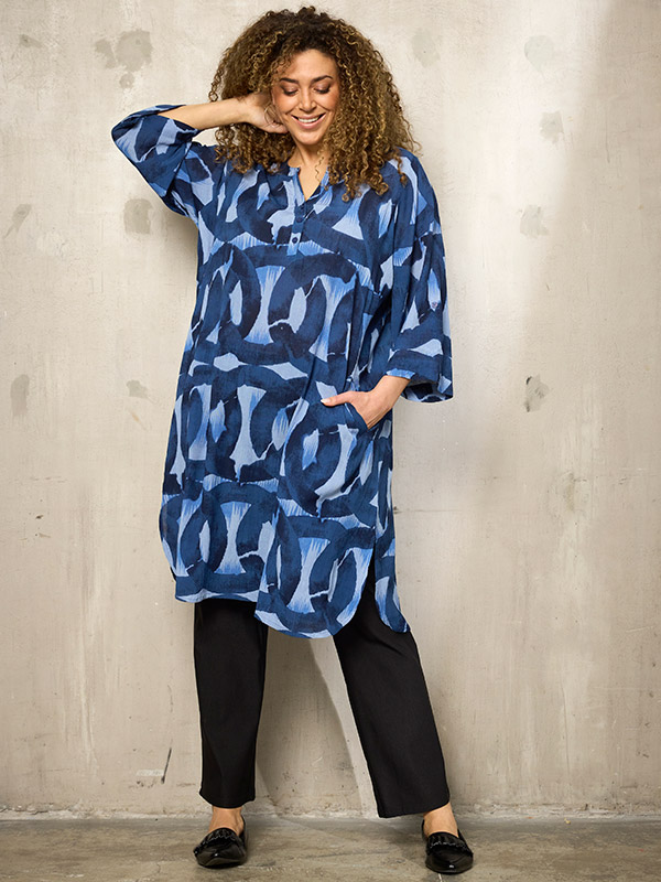 ZH-SINI - Plus Size Kjole fra Zhenzi